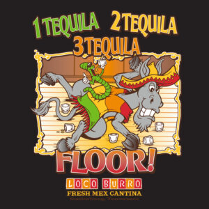 1, 2, 3, Tequila T-Shirt